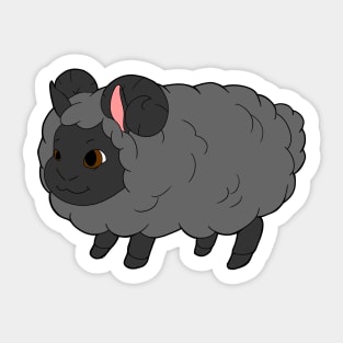 Grey Ram Sticker